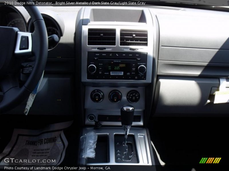 Bright Silver Metallic / Dark Slate Gray/Light Slate Gray 2010 Dodge Nitro Detonator