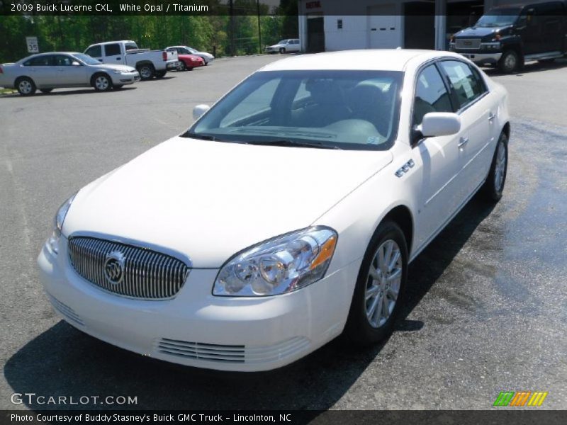 White Opal / Titanium 2009 Buick Lucerne CXL