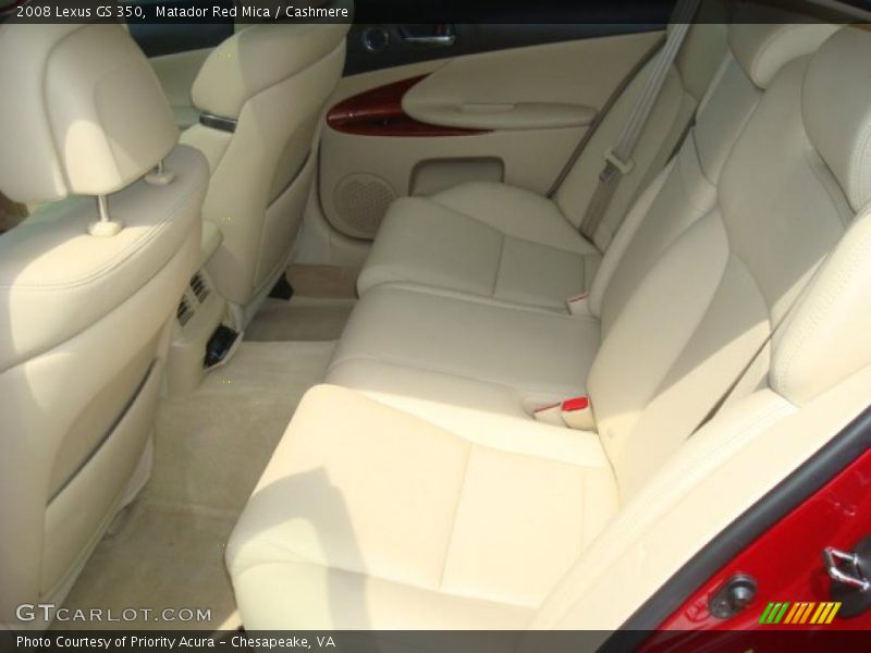 Matador Red Mica / Cashmere 2008 Lexus GS 350