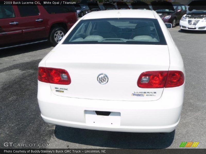 White Opal / Titanium 2009 Buick Lucerne CXL
