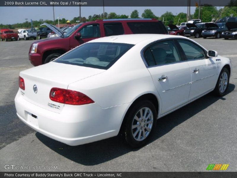 White Opal / Titanium 2009 Buick Lucerne CXL