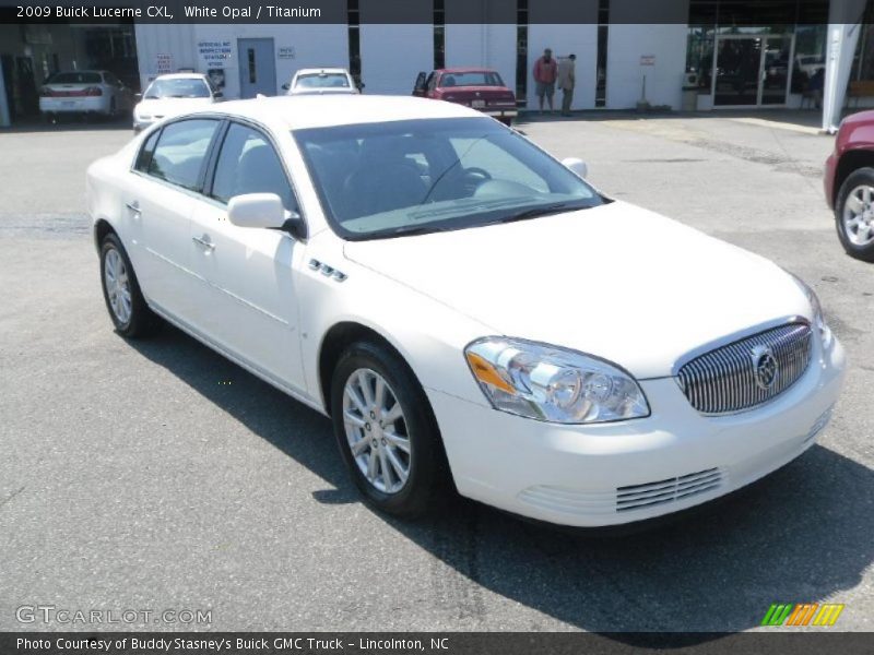 White Opal / Titanium 2009 Buick Lucerne CXL
