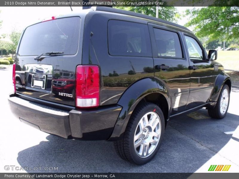 Brilliant Black Crystal Pearl / Dark Slate Gray/Light Slate Gray 2010 Dodge Nitro Detonator