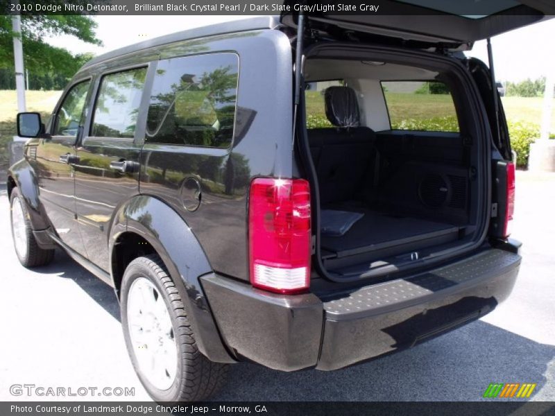 Brilliant Black Crystal Pearl / Dark Slate Gray/Light Slate Gray 2010 Dodge Nitro Detonator
