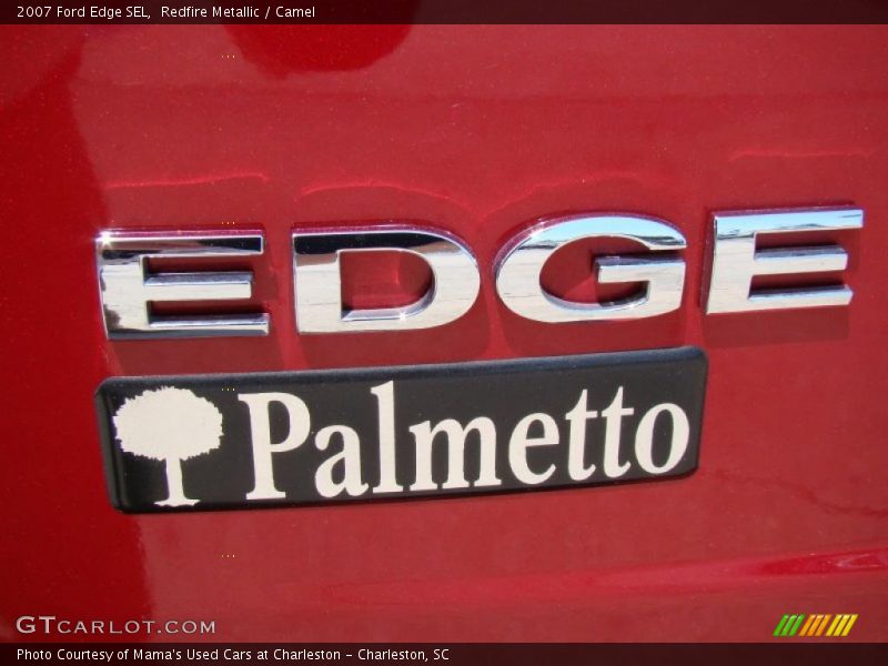 Redfire Metallic / Camel 2007 Ford Edge SEL