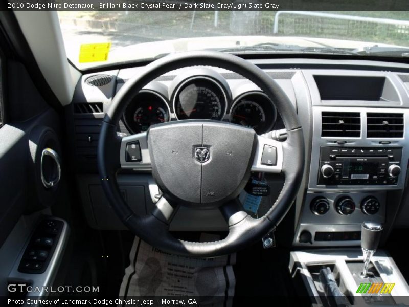 Brilliant Black Crystal Pearl / Dark Slate Gray/Light Slate Gray 2010 Dodge Nitro Detonator