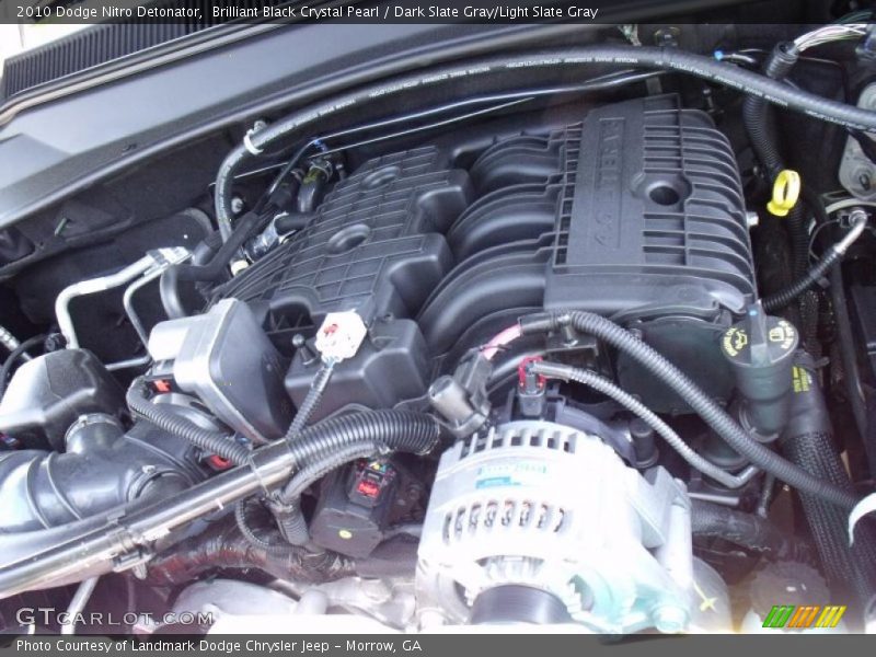 Brilliant Black Crystal Pearl / Dark Slate Gray/Light Slate Gray 2010 Dodge Nitro Detonator