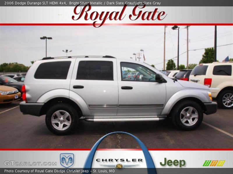 Bright Silver Metallic / Dark Slate Gray/Light Slate Gray 2006 Dodge Durango SLT HEMI 4x4