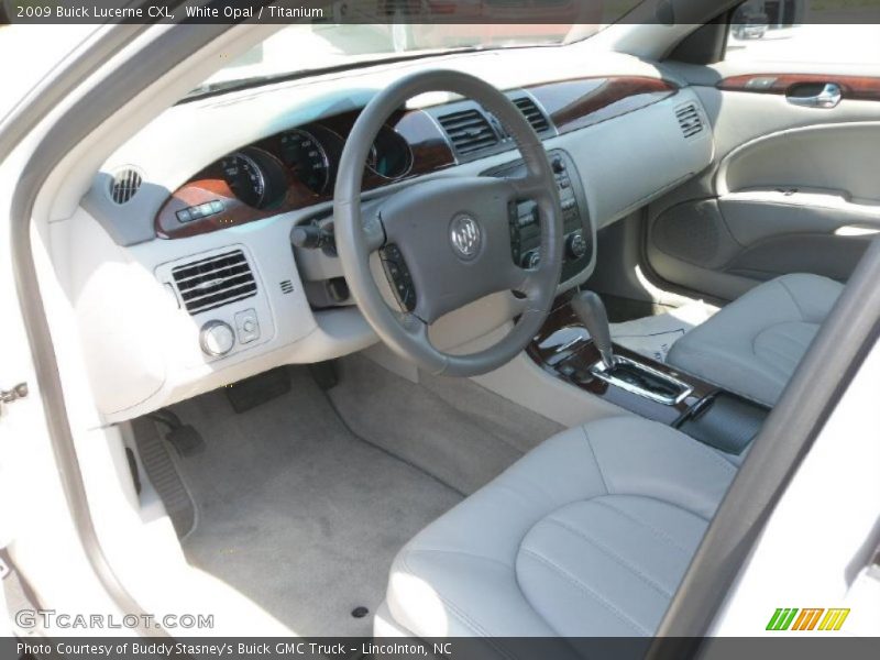 White Opal / Titanium 2009 Buick Lucerne CXL