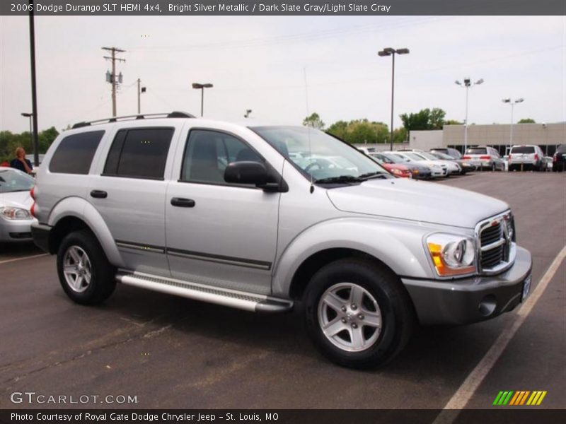Bright Silver Metallic / Dark Slate Gray/Light Slate Gray 2006 Dodge Durango SLT HEMI 4x4