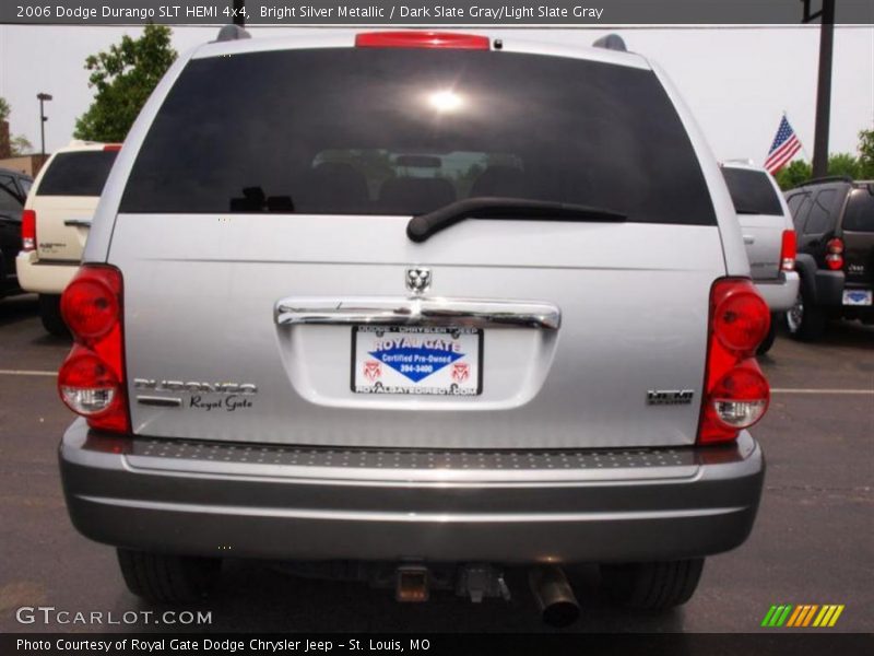 Bright Silver Metallic / Dark Slate Gray/Light Slate Gray 2006 Dodge Durango SLT HEMI 4x4