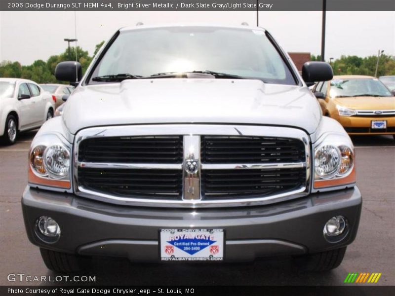 Bright Silver Metallic / Dark Slate Gray/Light Slate Gray 2006 Dodge Durango SLT HEMI 4x4