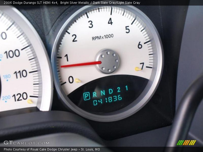 Bright Silver Metallic / Dark Slate Gray/Light Slate Gray 2006 Dodge Durango SLT HEMI 4x4