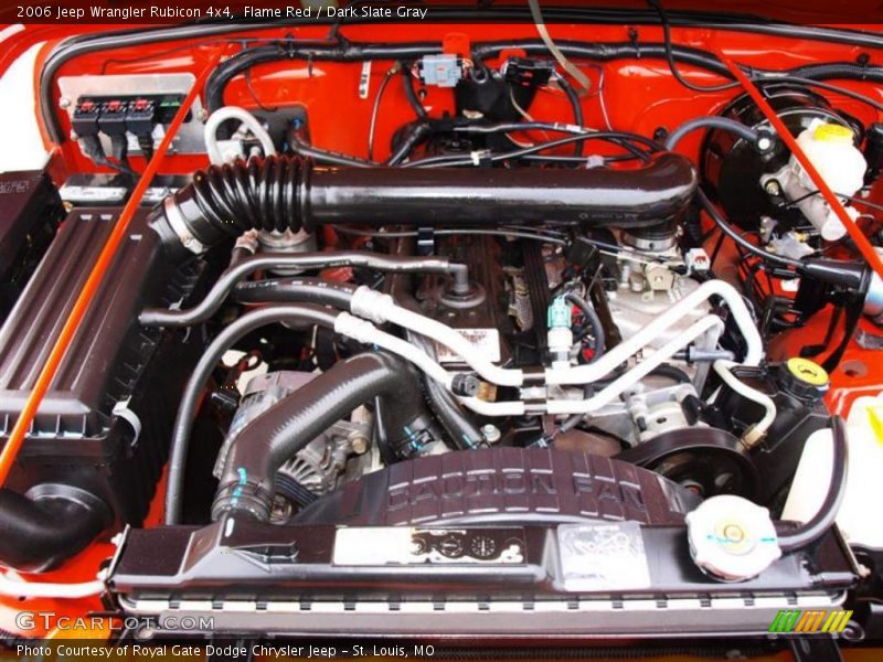 Flame Red / Dark Slate Gray 2006 Jeep Wrangler Rubicon 4x4