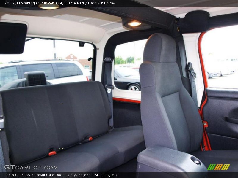 Flame Red / Dark Slate Gray 2006 Jeep Wrangler Rubicon 4x4