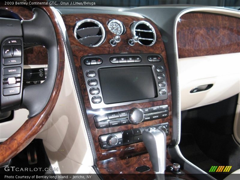 Onyx / Linen/Beluga 2009 Bentley Continental GTC