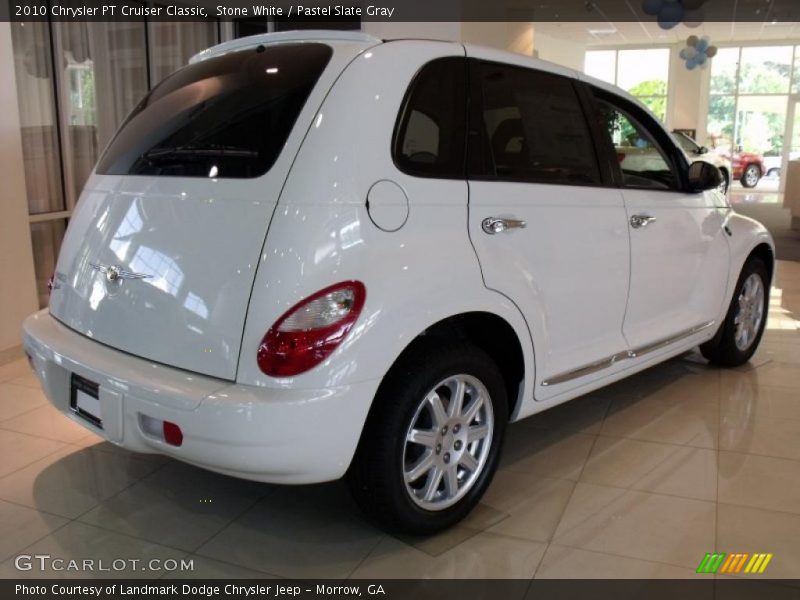 Stone White / Pastel Slate Gray 2010 Chrysler PT Cruiser Classic