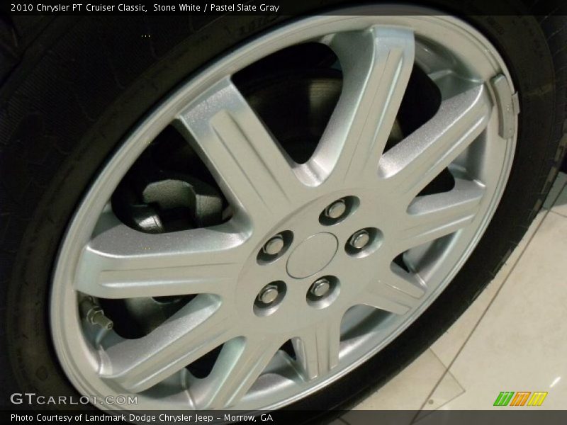Stone White / Pastel Slate Gray 2010 Chrysler PT Cruiser Classic