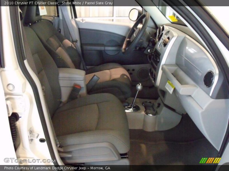 Stone White / Pastel Slate Gray 2010 Chrysler PT Cruiser Classic