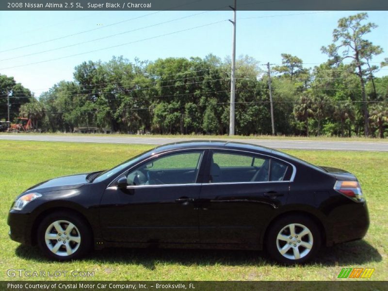 Super Black / Charcoal 2008 Nissan Altima 2.5 SL