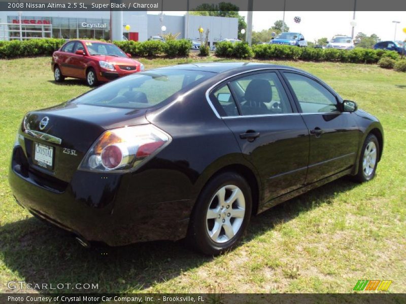 Super Black / Charcoal 2008 Nissan Altima 2.5 SL