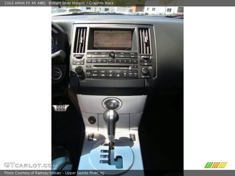 Brilliant Silver Metallic / Graphite Black 2003 Infiniti FX 45 AWD