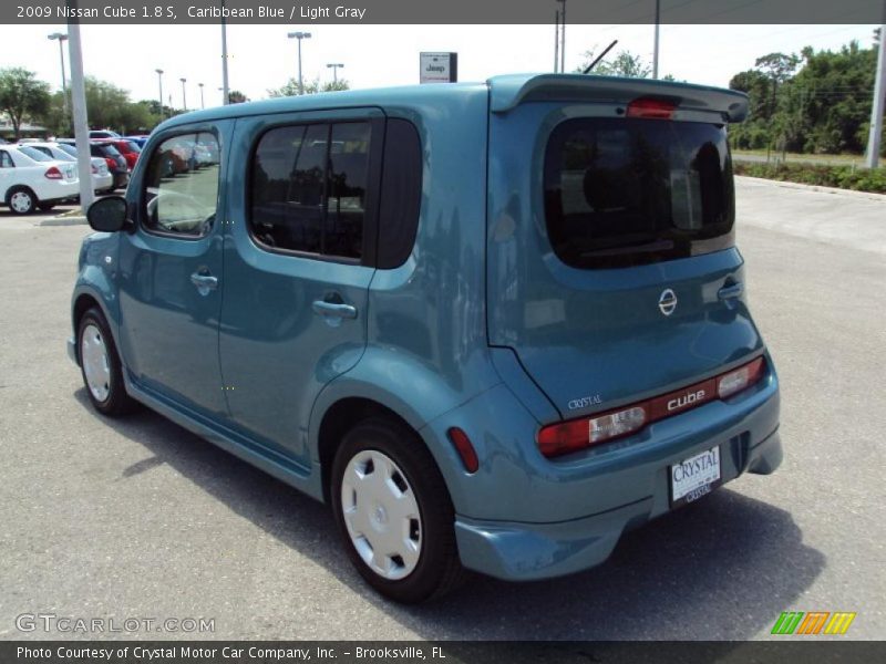 Caribbean Blue / Light Gray 2009 Nissan Cube 1.8 S
