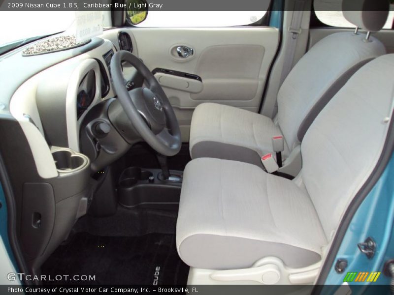 Caribbean Blue / Light Gray 2009 Nissan Cube 1.8 S