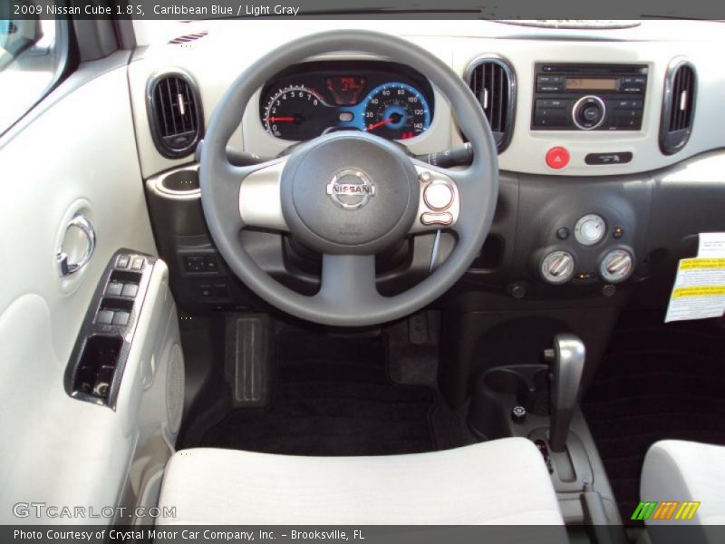 Caribbean Blue / Light Gray 2009 Nissan Cube 1.8 S