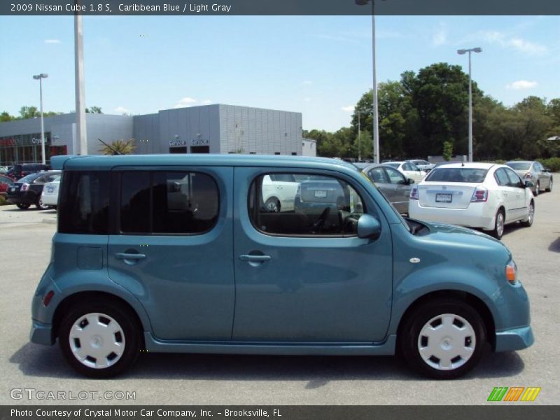 Caribbean Blue / Light Gray 2009 Nissan Cube 1.8 S