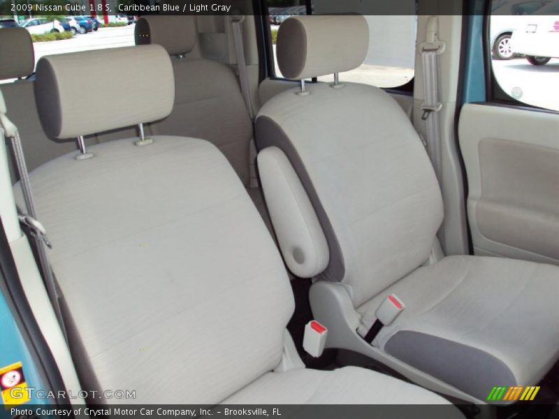 Caribbean Blue / Light Gray 2009 Nissan Cube 1.8 S