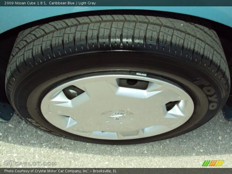Caribbean Blue / Light Gray 2009 Nissan Cube 1.8 S