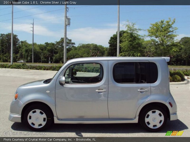 Chrome Silver / Light Gray 2009 Nissan Cube 1.8 S