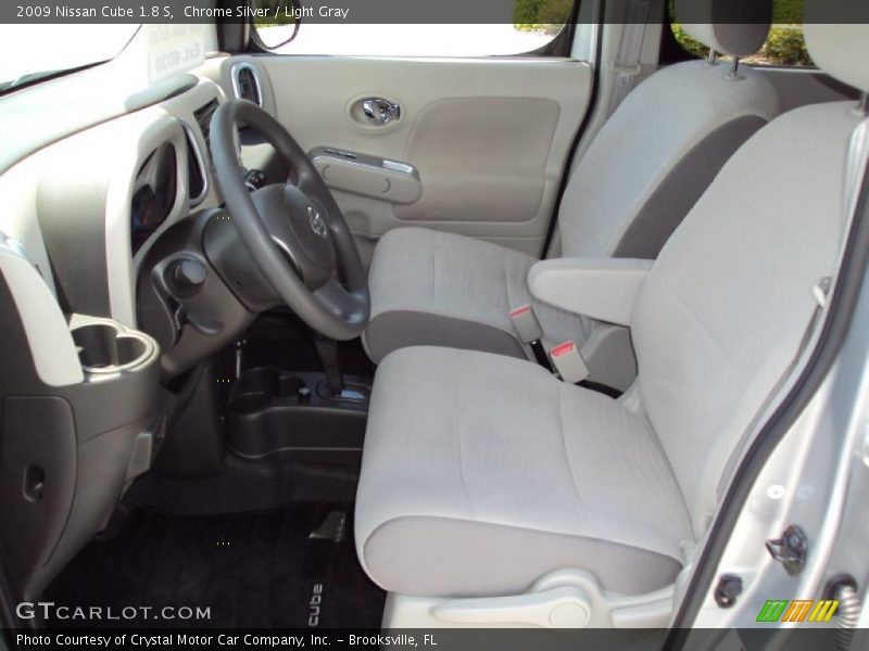 Chrome Silver / Light Gray 2009 Nissan Cube 1.8 S