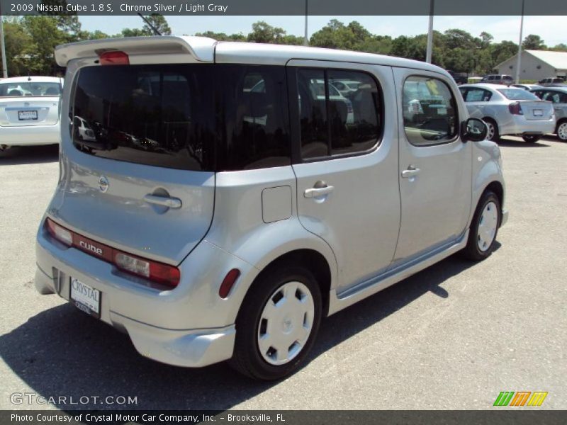 Chrome Silver / Light Gray 2009 Nissan Cube 1.8 S