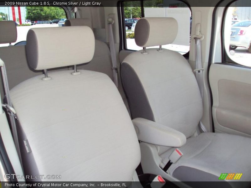 Chrome Silver / Light Gray 2009 Nissan Cube 1.8 S