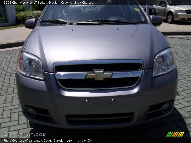 Medium Gray Metallic / Charcoal 2008 Chevrolet Aveo LT Sedan