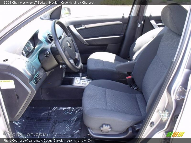 Medium Gray Metallic / Charcoal 2008 Chevrolet Aveo LT Sedan
