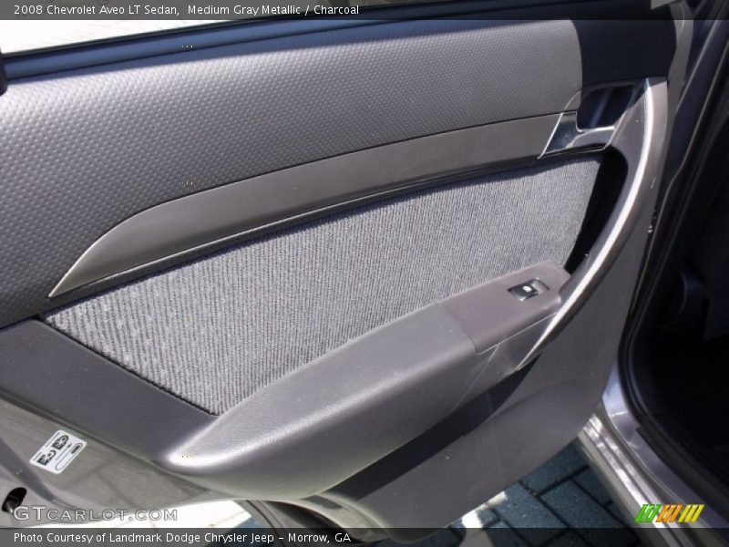 Medium Gray Metallic / Charcoal 2008 Chevrolet Aveo LT Sedan