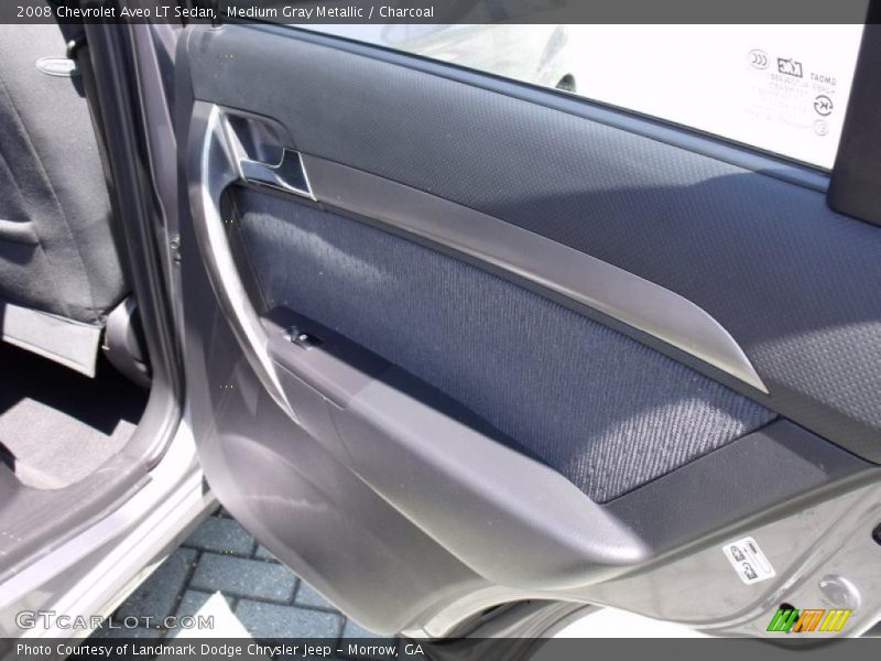Medium Gray Metallic / Charcoal 2008 Chevrolet Aveo LT Sedan
