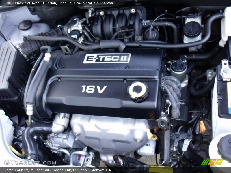 Medium Gray Metallic / Charcoal 2008 Chevrolet Aveo LT Sedan