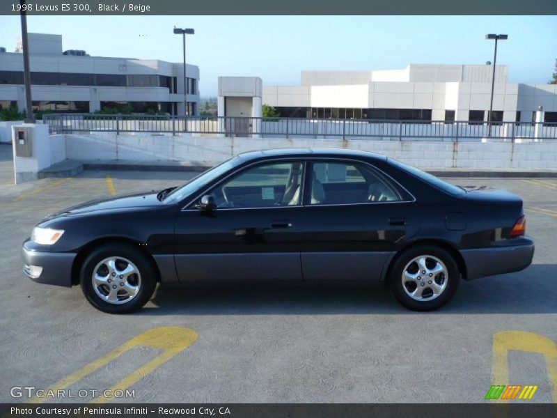 Black / Beige 1998 Lexus ES 300