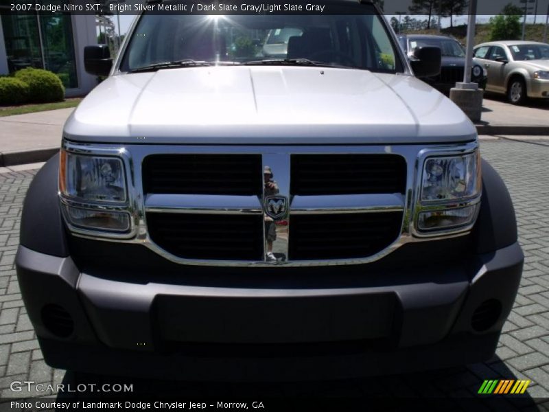 Bright Silver Metallic / Dark Slate Gray/Light Slate Gray 2007 Dodge Nitro SXT