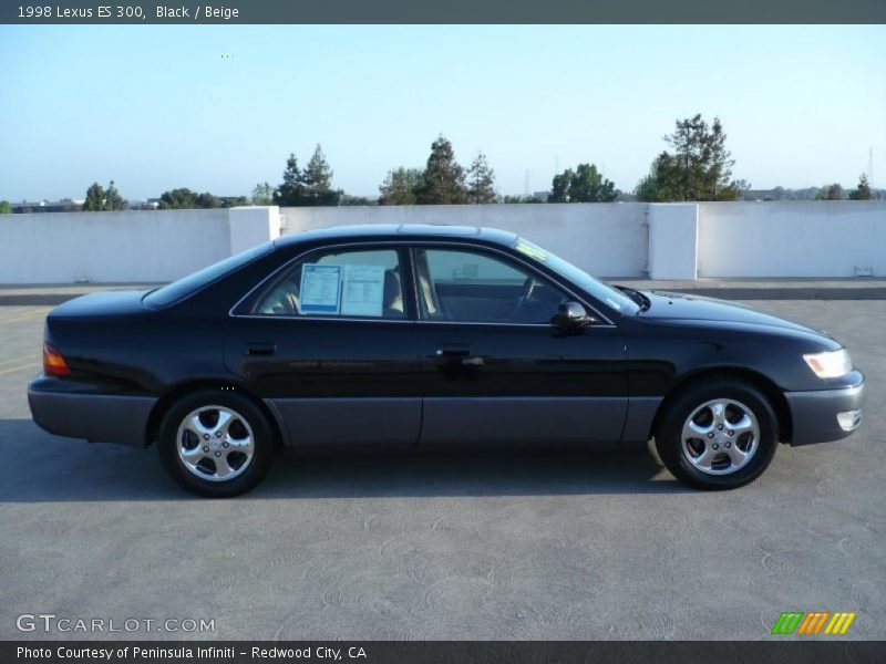 Black / Beige 1998 Lexus ES 300