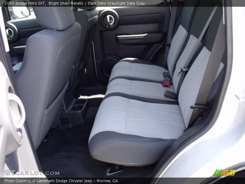 Bright Silver Metallic / Dark Slate Gray/Light Slate Gray 2007 Dodge Nitro SXT
