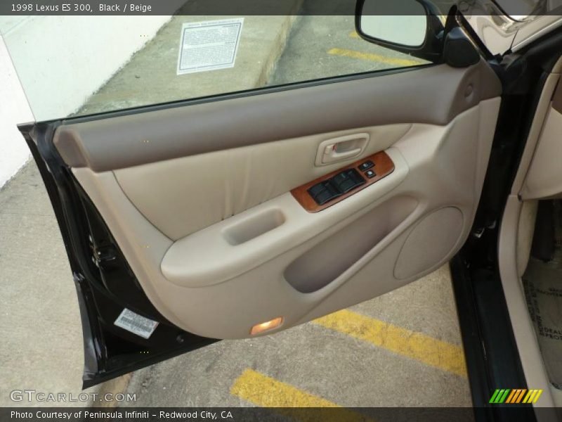 Black / Beige 1998 Lexus ES 300