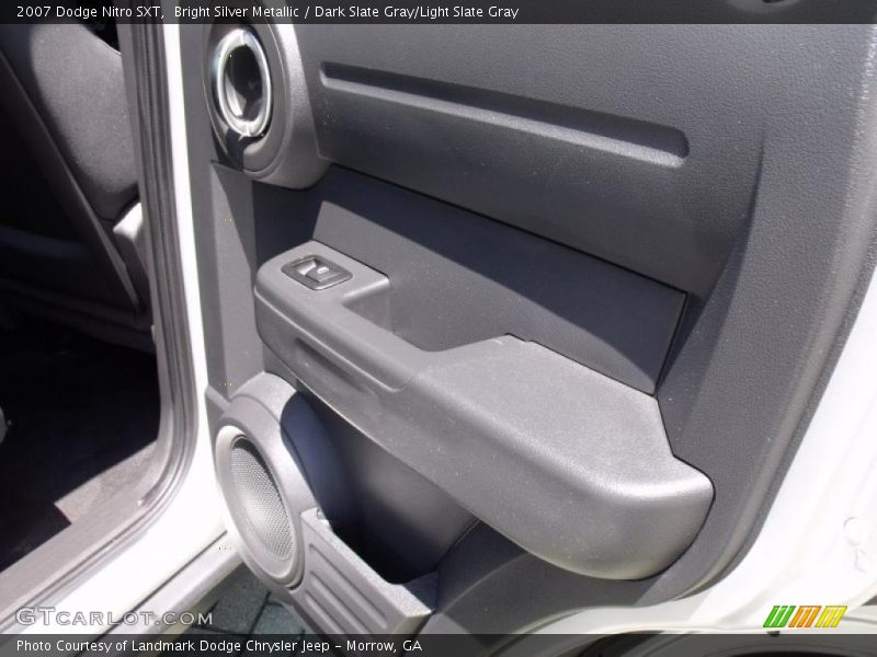 Bright Silver Metallic / Dark Slate Gray/Light Slate Gray 2007 Dodge Nitro SXT