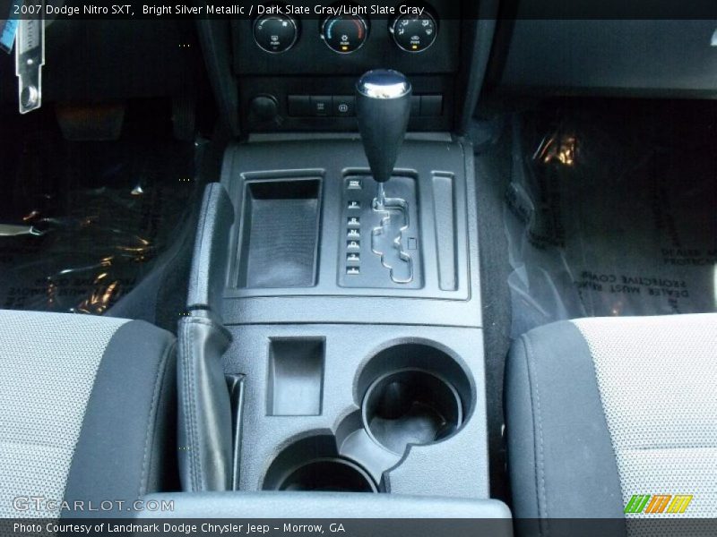 Bright Silver Metallic / Dark Slate Gray/Light Slate Gray 2007 Dodge Nitro SXT