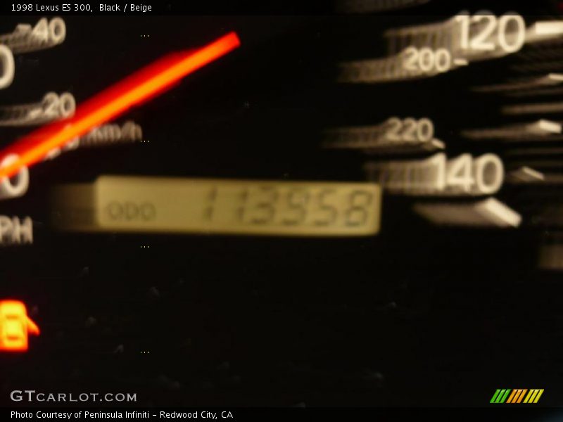 Black / Beige 1998 Lexus ES 300