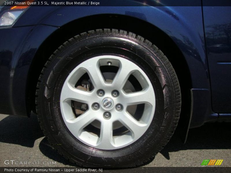 Majestic Blue Metallic / Beige 2007 Nissan Quest 3.5 SL